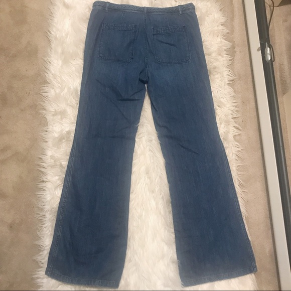 Gap 1969 Original Flare Braided Jeans Bootcut 10R - Picture 5 of 8
